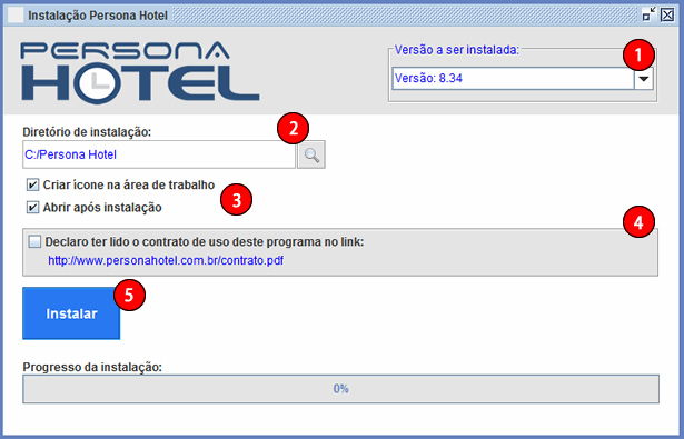 como instalar o sistema para hotel